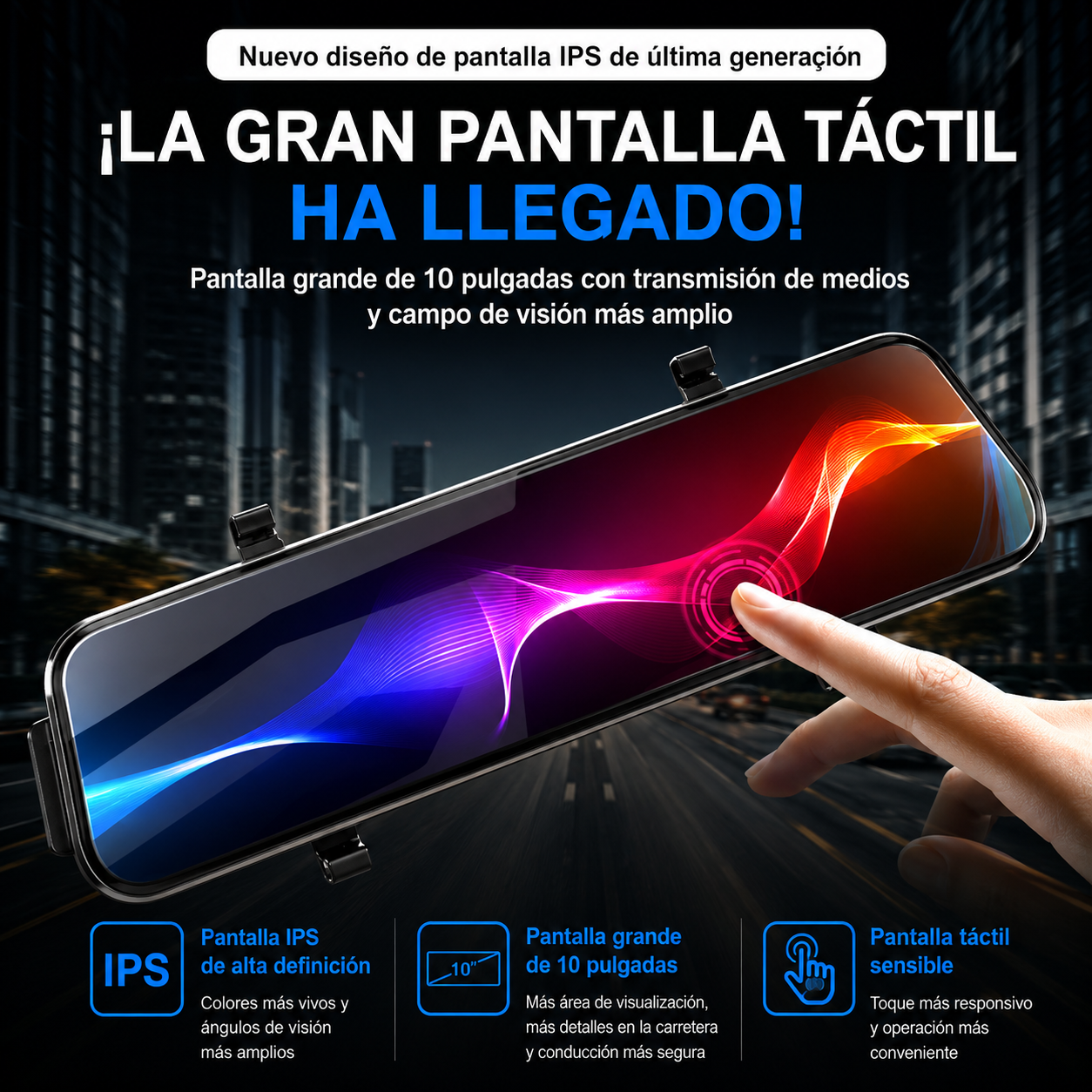 Drive PRO® Retrovisor Inteligente 2 en 1 + Regalo Exclusivo - PROMOCIÓN
