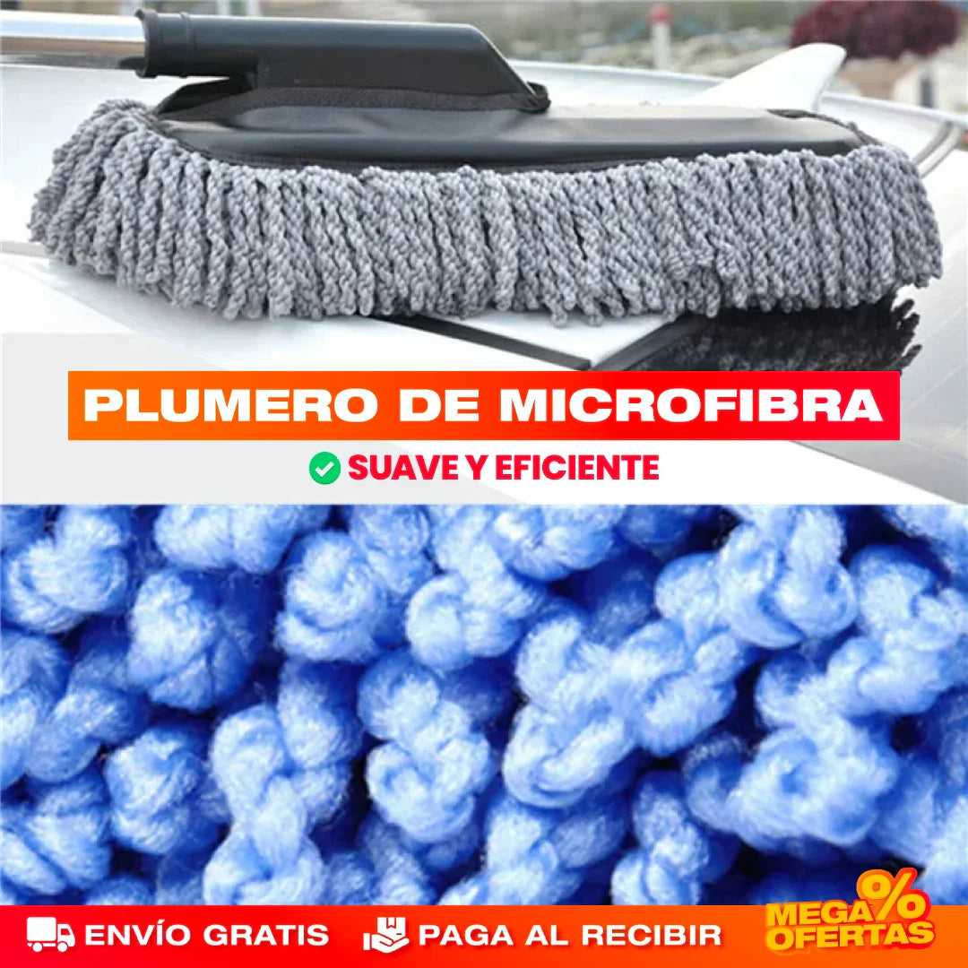 Cepillo de Microfibra para Lavado de Carro
